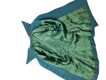 Load image into Gallery viewer, 1940s Dark Teal Gabardine Pointed Collar Suit