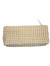Load image into Gallery viewer, 1940s Rare Pale Yellow and Cream Plasticflex Clutch Bag