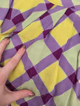 Load image into Gallery viewer, 1940s Purple, Yellow and Green Plaid Summer Suit