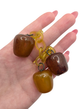 Load image into Gallery viewer, 1940s RARE Bakelite Apple Celluloid Chain Necklace