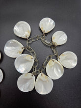 Load image into Gallery viewer, 1940s Rare World War Two Shell USAAF Hand Painted Necklace and Bracelet Set