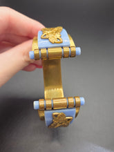 Load image into Gallery viewer, 1930s Art Deco Incredibly Rare Jean Painleve Blue Mermaid Cuff Bangle