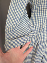 Load image into Gallery viewer, 1940s Blue and White Gingham Summer Suit
