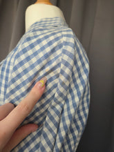 Load image into Gallery viewer, 1940s Blue and White Gingham Summer Suit