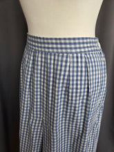 Load image into Gallery viewer, 1940s Blue and White Gingham Summer Suit