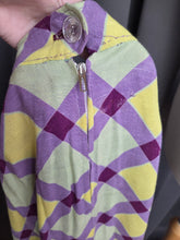 Load image into Gallery viewer, 1940s Purple, Yellow and Green Plaid Summer Suit