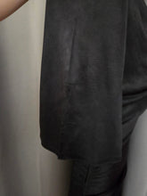 Load image into Gallery viewer, 1940s Black and White Check Rayon Dress