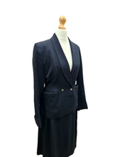 Load image into Gallery viewer, 1940s Black Double Breasted Suit