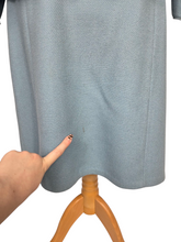 Load image into Gallery viewer, Late 1940s/Early 1950s Powder Blue Peplum Balloon Sleeve Suit