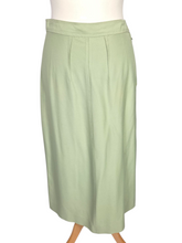 Load image into Gallery viewer, 1940s Apple Green Round Collar Suit