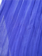 Load image into Gallery viewer, 1940s Purple/Blue Long Evening Dress With Sequins and Drape