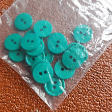 Load image into Gallery viewer, 1940s Emerald Green Buttons
