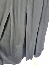 Load image into Gallery viewer, 1940s Black Low Cut Evening Dress

