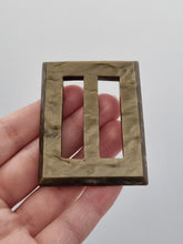 Load image into Gallery viewer, 1930s Galalith? Grey Marbled Buckle
