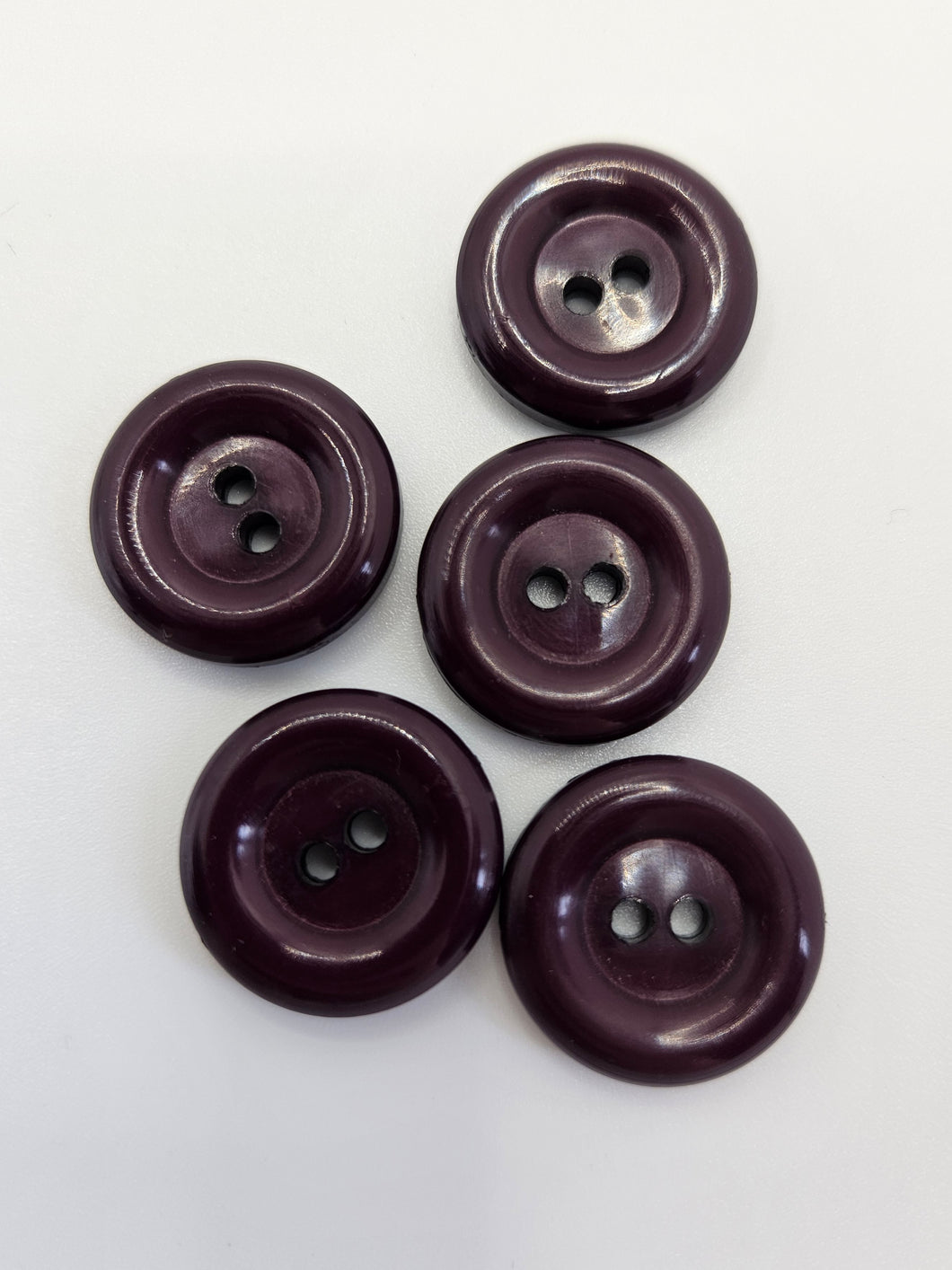 1940s Dark Purple Buttons