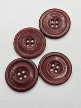 Load image into Gallery viewer, 1940s Burgundy Buttons
