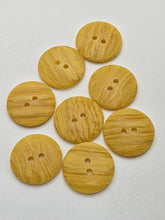 Load image into Gallery viewer, 1940s Marbled Yellow Buttons
