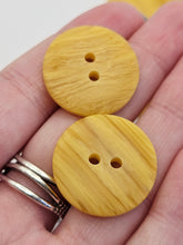 Load image into Gallery viewer, 1940s Marbled Yellow Buttons
