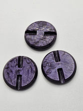 Load image into Gallery viewer, 1940s Purple/Grey Marbled Buttons
