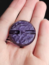 Load image into Gallery viewer, 1940s Purple/Grey Marbled Buttons

