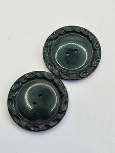 1940s Green/Grey Buttons