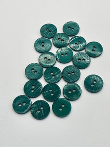 1940s Emerald Green Buttons