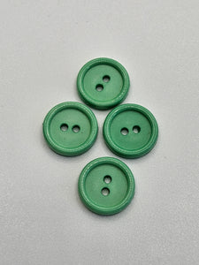 1940s Apple Green Buttons