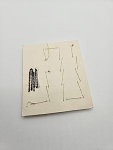 1940s Deadstock Carded Cream Buttons