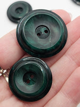 Load image into Gallery viewer, 1940s Green Plastic Buttons
