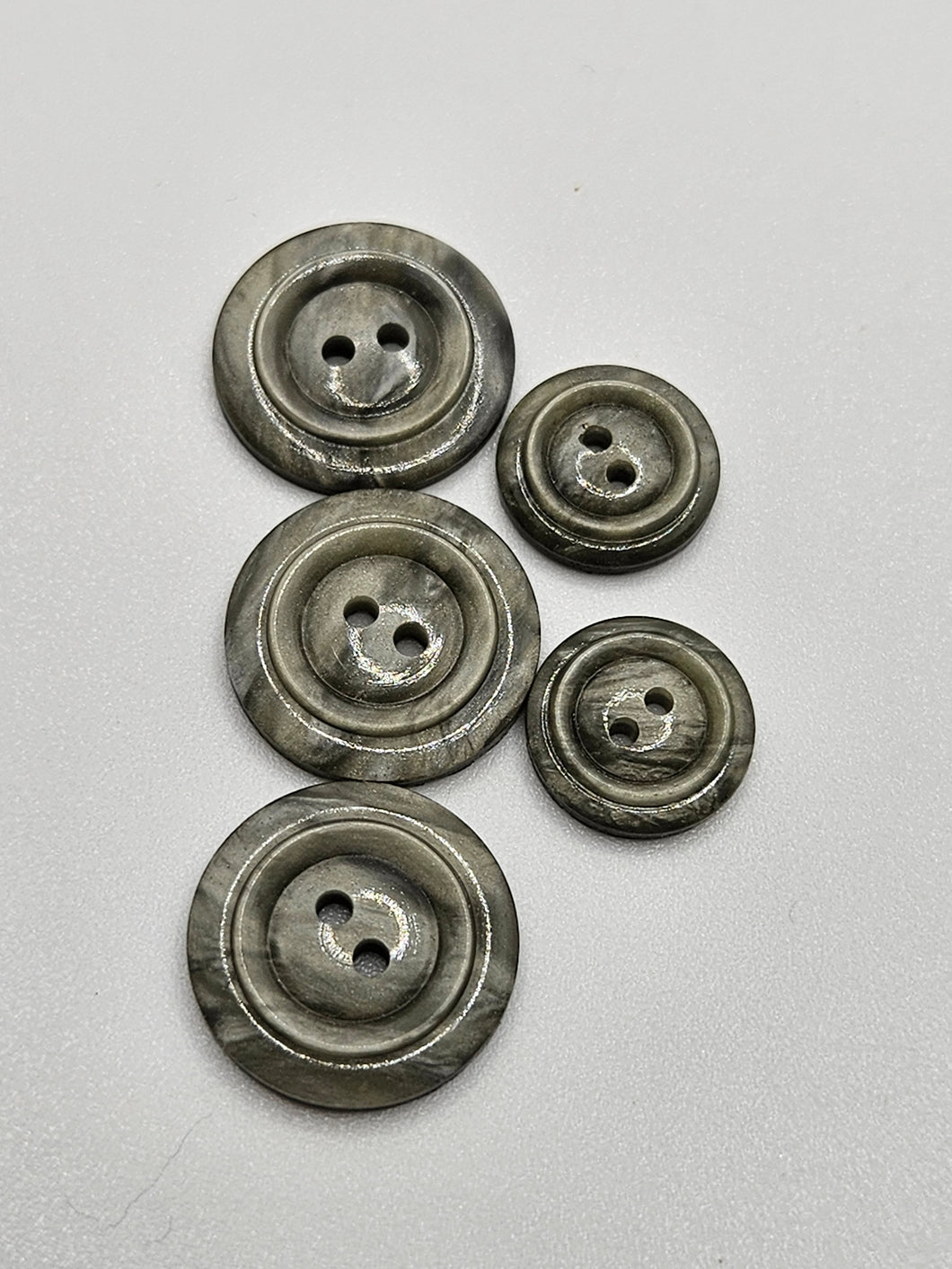 1940s Grey Buttons