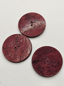 1940s Burgundy Buttons