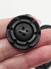 Load image into Gallery viewer, 1940s Black Buttons

