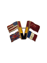 Load image into Gallery viewer, 1940s World War Two Victory Flag Brooch
