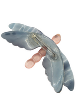 Load image into Gallery viewer, 1940s Coro Nylon Blue Pink Dragonfly Brooch
