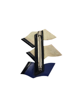 Load image into Gallery viewer, 1940s World War Two Allied Flag Celluloid Brooch
