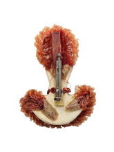 Load image into Gallery viewer, 1940s RARE Elzac Sequin Victims Of Fashion Brooch Set
