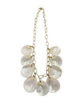 Load image into Gallery viewer, 1940s Rare World War Two Shell USAAF Hand Painted Necklace and Bracelet Set
