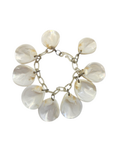 Load image into Gallery viewer, 1940s Rare World War Two Shell USAAF Hand Painted Necklace and Bracelet Set

