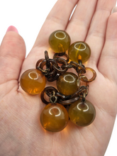 Load image into Gallery viewer, 1940s Apple Juice Bakelite and Celluloid Chain Bracelet

