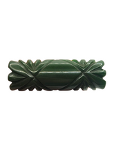 Load image into Gallery viewer, 1940s Green Bakelite Bar Brooch
