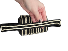 Load image into Gallery viewer, 1940s Black and White Telephone Cord Box Bag

