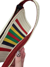 Load image into Gallery viewer, 1940s Rare Multicoloured Plasticoil Flat Telephone Cord Bag
