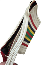 Load image into Gallery viewer, 1940s Rare Multicoloured Plasticoil Flat Telephone Cord Bag
