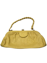 Load image into Gallery viewer, 1940s Acid Yellow Leather Bag
