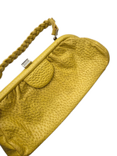 Load image into Gallery viewer, 1940s Acid Yellow Leather Bag
