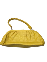 Load image into Gallery viewer, 1940s Acid Yellow Leather Bag
