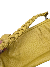 Load image into Gallery viewer, 1940s Acid Yellow Leather Bag
