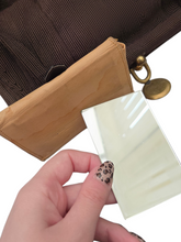 Load image into Gallery viewer, 1940s Brown Corde Soft Bag With Gold Tone Clasp
