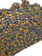 Load image into Gallery viewer, 1940s RARE Multi Crochet Bag With Lucite Handle
