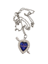 Load image into Gallery viewer, 1940s World War Two Rare USAAF Heart Necklace

